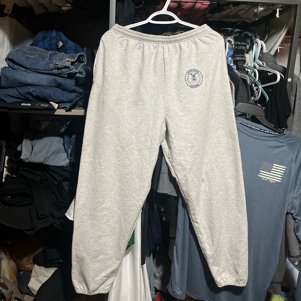 medium women’s air force sweats